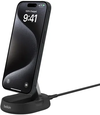 Obrázok produktu pre Belkin BoostCharge Pro, Vnútorný, AC, Bezdrôtové nabíjanie, 1,5 m, Čierna