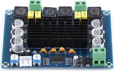 Obrázek produktu pro DC12-26V Vysoce výkonný 120W+120W dvoukanálový stereofonní digitální audio zesilovač