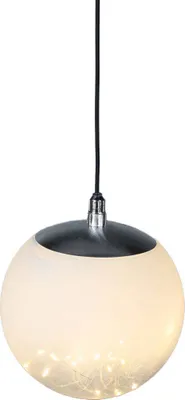 Obrázok produktu pre Svetelná dekorácia, priehľadná guľa s LED diódou, Ø 18 cm