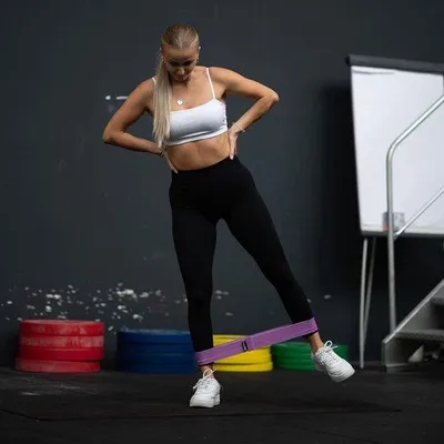Produktbild von Famanu Fitnessband-Set mit Tasche und Übungsanleitungen - Widerstandsbänder