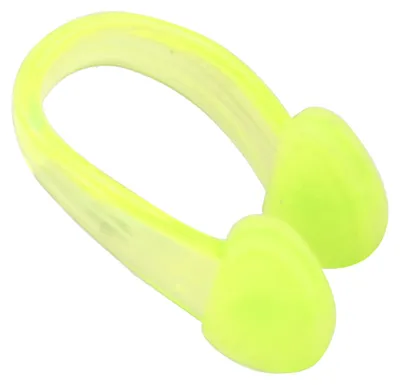 Imagen del producto de Pinza nasal para nadar, impermeable, de gel de silicona suave. Ideal para surfear. Color: amarillo