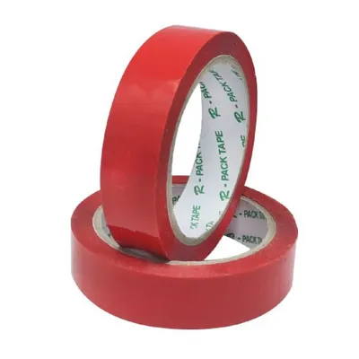 Obrázek produktu pro Lepící páska PP 25 mm x 66 m červená