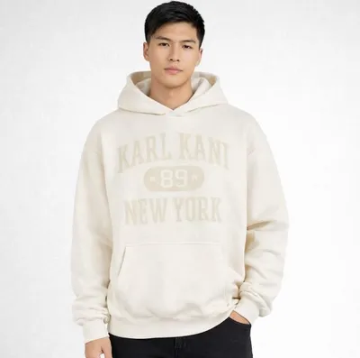 Produktbild von Herren Hoodie Karl Kani Heritage 89, Oversized, weiß - Größe L