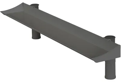 Produktbild von Hansa Schreibtischbrücke Uno Top Board schwarz