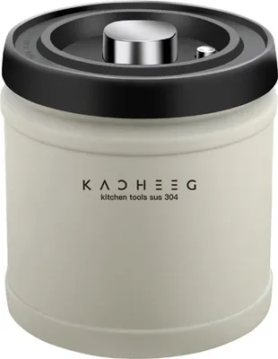 Produktbild von Vakuumversiegeltes Glas, Kaffeebohnen, Tee, Trockenfrš¹chte, 304 Edelstahl, Vakuum-Frischhaltebox, 1 Stš¹ck.