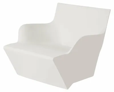 Produktbild von Moderne Garten- und Innen-Sessel Slide Design Kami San - Weiß