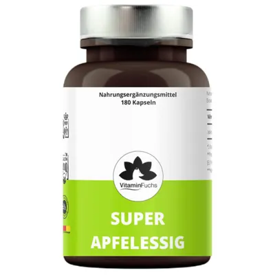 Produktbild von Super Apfelessig Kapseln - 180 Kapseln