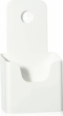 Produktbild von DL 1/3 A4 Prospekthalter (NE) weiß