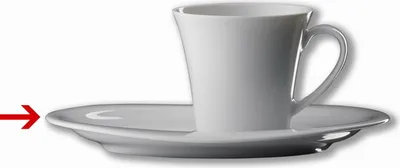 Produktbild von 6x Espressountertasse 16 cm Kaffeeservice, Kaffeebecher