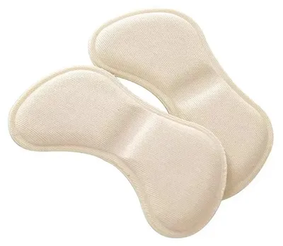 Produktbild von Fersenpolster - Selbstklebende Fersenschützer für Schuhe - Weich - Baumwolle - 1 Paar - Beige