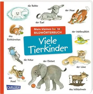 Obrázok produktu pre Mein kleines buntes Bildwörterbuch: Viele Tierkinder
