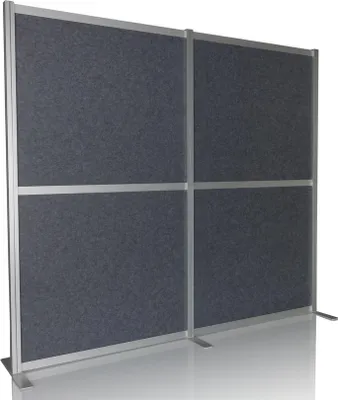 Obrázek produktu pro hjh Kancelářská přepážka FLEXMIUT MODUL zástěna pro rozdělení místnosti vnitřní 167,3 x 192,0 x 4,0 cm
