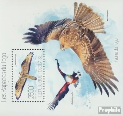 Produktbild von Briefmarken Togo 2013 Mi Block 875 (kompl. Ausgabe) postfrisch Raubvögel
