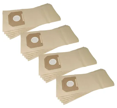 Produktbild von vhbw 20x Staubbeutel kompatibel mit Bosch GAS 35 M, GAS 35 M AFC Staubsauger - 36,2cm x 21,6cm braun