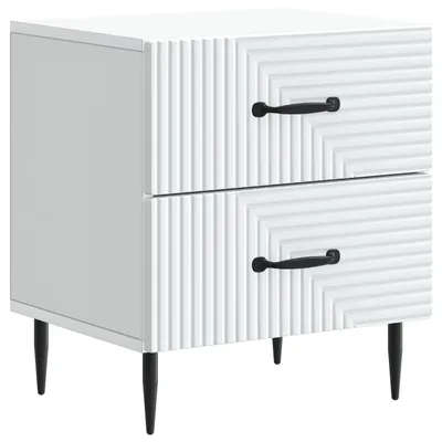 Immagine prodotto di vidaXL Comodino bianco 43 x 34,5 x 47,5 cm in MDF