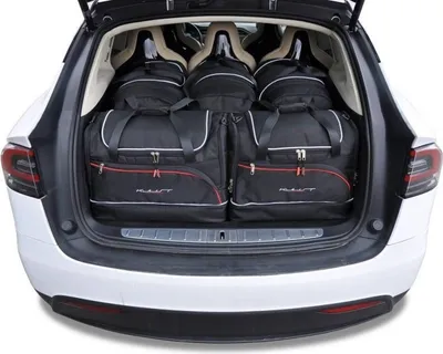 Obrázok produktu pre Tašky do kufra TESLA MODEL X EV 2016+ 5ks KJUST