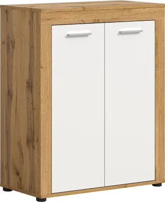 Produktbild von xonox.home Schuhschrank Jam Wotan Eiche Nachbildung 80x95x35cm