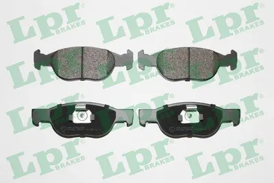 Produktbild von LPR Bremsbelagsatz, Scheibenbremse x 05P687