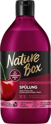 Produktbild von (DE) Nature Box Wygładzająca odżywka do włósów Wiśnia, 385 ml (PRODUKT Z NIEMIEC)