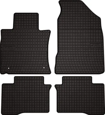 Obrázok produktu pre Gumové autorohože na mieru pre: SsangYong Tivoli (2015-, SUV) černé, sada 4 ks, s úchyty