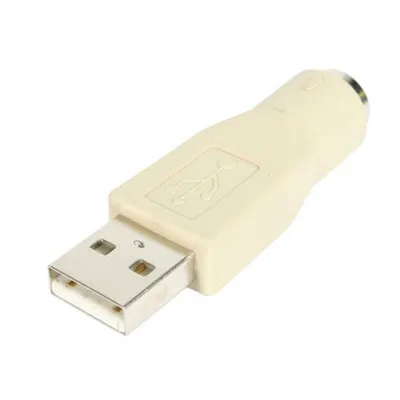 Produktbild von StarTech.com Ersatz PS/2 Maus auf USB Adapter - Bu/St, PS/2, USB, Grün