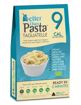 Obrázok produktu pre CESTOVINY (KONJAC) TAGLIATELLE BEZLEPKOVÉ385 g (300 g) - LEPŠIE AKO POTRAVINY