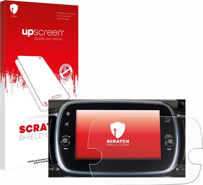 Produktbild von upscreen Schutzfolie für Fiat 595 Abarth Uconnect 7" Displayschutz Displayschutzfolie Folie Klar Transparent