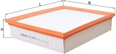 Zdjęcie produktu dla Filtr powietrza KNECHT LX 4244