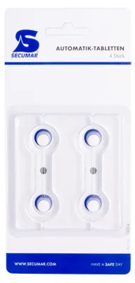 Produktbild von SECUMAR Auslösetabletten für Rettungswesten für SECUMATIC 3001S