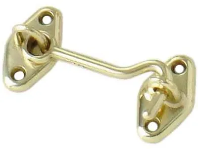 Immagine prodotto di GANCIO FERMAPERSIANE 140 mm - Ottone lucido