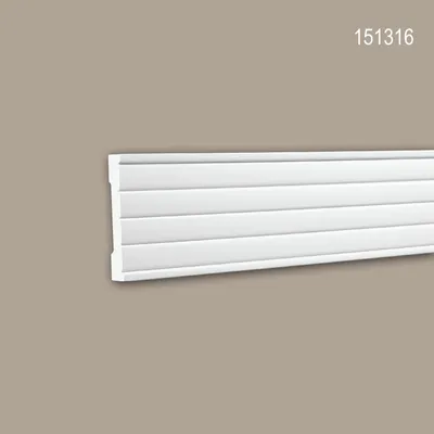 Produktbild von PROFHOME 151316 Wand- und Friesleiste Stuckleiste Zierleiste Wandleiste 2 m