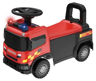 Image de Kids Globe Laufauto Scania Feuerwehr Rot ab 12 Monaten Rutschauto
