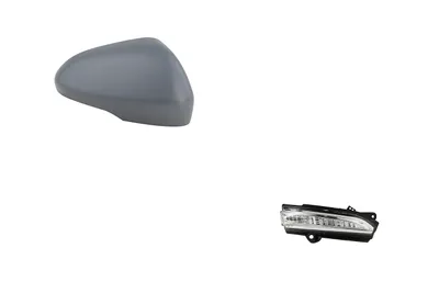 Produktbild von Spiegelkappe + LED-Spiegelblinker passend für Ford Mondeo V 14 09/14- Rechts Be. 5324086 5220427 DS7313B381BA Johns