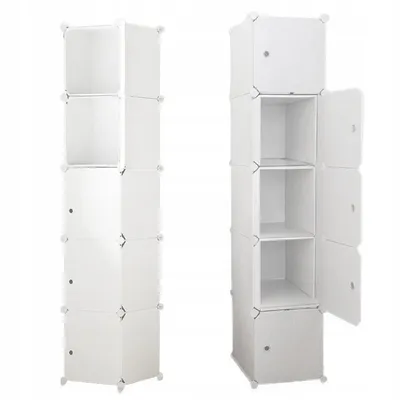 Immagine prodotto di Armadio modulare scaffale armadio guardaroba bianco