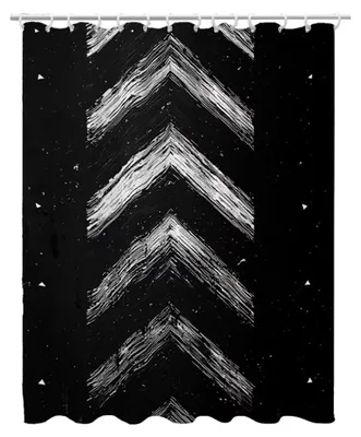 Immagine prodotto di Tenda da doccia extra lunga - Tessuto poliestere impermeabile - Colore nero - 90 x 180 cm