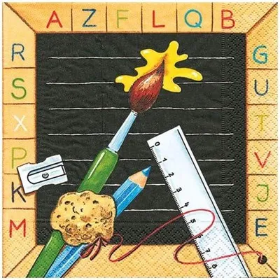 Produktbild von 20 Servietten "Schulanfang / Einschulung"