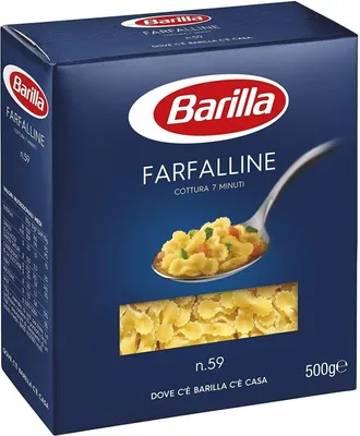 Produktbild von 10x Pasta Barilla Farfalline Nr. 59 italienisch Nudeln 500 g pack