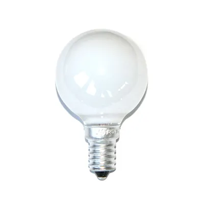 Produktbild von 1 x Glühbirne Glühlampe Tropfen 15W 15 Watt E14 Opal Weiss MATT Kugellampe