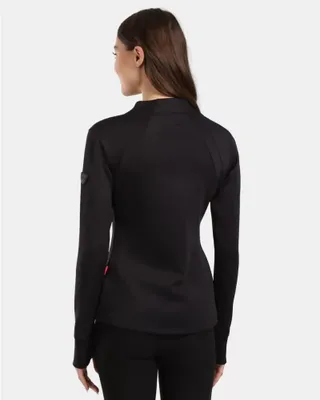 Produktbild von Fleece-Sweatshirt für Damen KILPI LAJEN-W 1L0205KI SCHWARZ Größe: 38