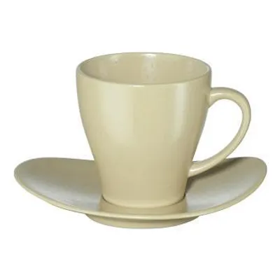 Produktbild von ASA Selection cuba Tasse mit Unterteller panna Ø 8,5 cm – 4er Vorteilset