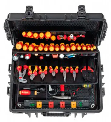 Produktbild von Wiha Competence XXL II, Schwarz, 19 kg, 115 Werkzeug