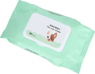 Produktbild von Hundereinigungstücher Haustier Safe Deodorisierung der Pflege für Pfoten Flecken 80ct pro Pack