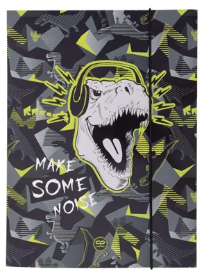 Obrázok produktu pre Kartónová zložka s gumičkou A4 Coolpack Dinopark – PATIO