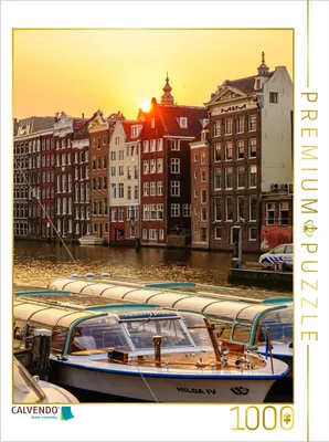 Produktbild von CALVENDO Puzzle Amsterdam | 1000 Teile Lege-Größe 64x48cm Foto-Puzzle für glückliche Stunden