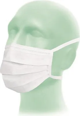 Produktbild von 600 Suavel Sensima OP-Masken - Typ II - weiß - frei von Farbstoffen - Schutzmasken