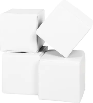Image de Cubes set de 4 blocs en mousse Cubes set de 4 blocs en mousse (couleur : blanc)