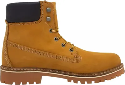 Imagen del producto de Botas de cordones amarillas para hombre, marca Mustang, estilo casual