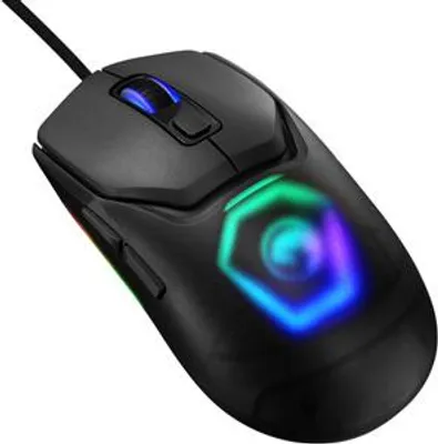 Produktbild von Marvo FITLITEG1GY, Beidhändig, Optisch, USB Typ-A, 1200 DPI, Schwarz