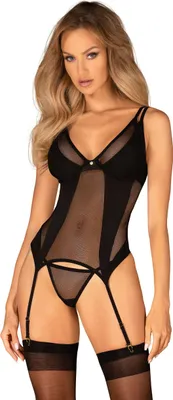 Produktbild von Obsessive - Nesari-Korsett & Thong Xl/Xxl