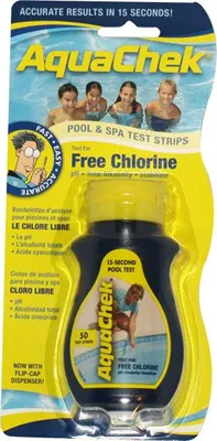 Immagine prodotto di 50 strisce reattive per cloro libero Aquachek AQUACLPH